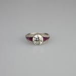 Ring - Platin, Diamant - 1945