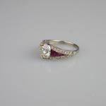 Ring - Platin, Diamant - 1945