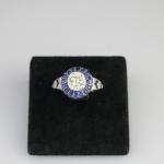 Ring - Platin, Diamant - 1940