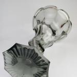 Vase - geschliffenes Glas, Facetteglas - 1935