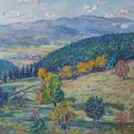 Frantisek Sorm - Blick auf die Kremnitzer Berge un