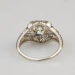 Platin Ring - Platin, Diamant - 1935