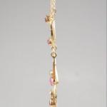 Art Nouveau Halskette - Gelbgold, saphir - 1921