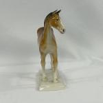Pferd, Keramik, Royal Dux, Bhmen 1930, 22 x 22 cm