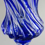 Glasbecher - klares Glas, Kobalt - 1920