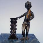 Skulptur - Silber, Lapis lazuli - 1930