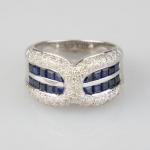 Ring mit saphiren - Weigold, Diamant - 1990