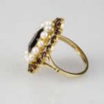 Damen-Ring - Gold, Perle - 1935
