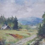 Landschaft - Karton - 1950