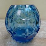 Vase - Glas, geschliffenes Glas - 1950