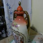 Porzellan Vase mit Deckel - Porzellan - 1900