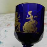Glas - Glas, blaues Glas - 1900
