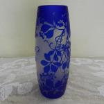 Vase - Glas, blaues Glas - 1930