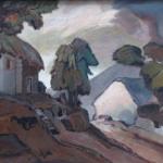Landschaft - Leinwand - Jaroslav Kristin Kubn - 1920