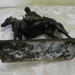 Skulptur - Bronze, patinierte Bronze - 1880