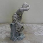 Porzellan Figur Frau - Keramik - A. Doebrich / Ernst Wahliss Turn Wien Austria - 1900