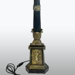 Tischlampe - Metall, Stoff - 1910