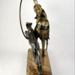 Skulptur - patiniertes Metall, Marmor - 1935