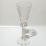 Glasbecher - klares Glas - 1900