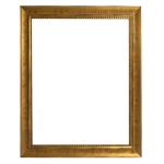 Rahmen fr einen groen Spiegel, Massivholz, vergoldet, 1525 x 1230 mm