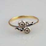 Ring - Silber, Gold - 1920