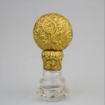 Die Petschaft - vergoldetes Messing, bemaltes Porzellan - 1860