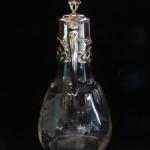 Karaffe - geschliffenes Glas, klares Glas - Wilhelm Theodor Binder - 1900