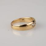 Ring - Gold, Diamant - 1900