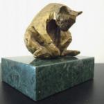 Skulptur - Bronze, Marmor - J.Procházková - 1975