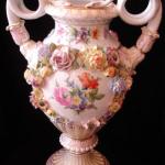 Porzellan Vasen - Carl Tieme, Potschappel - 1900