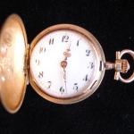 Armbanduhr - Gold, Brillant - 1900