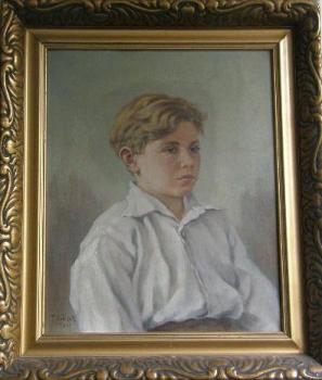 Portrt eines Kindes - F. Kubek - 1933