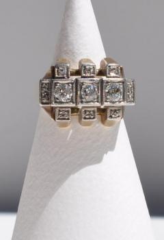 Ring - Gold, Diamant - 1950
