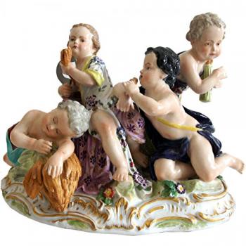 Porzellan Figurengruppe - Porzellan - 1890