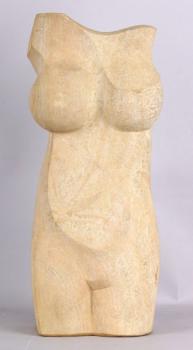 Nackte Figur - Stein - 1900