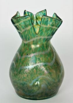 Vase - Irisierend Glas - Wilhelm Kralik Bohemia - 1910