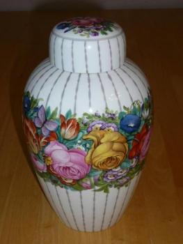 Porzellan Vase mit Deckel - Nymphenburg, Josef Wackerle - 1923