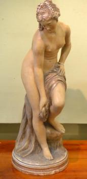 Nackte Figur - Keramik - 1900