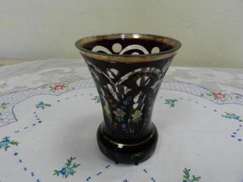 Vase - klares Glas - 1850