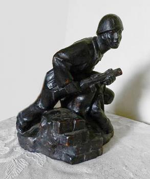 Skulptur - gebrannter Ton - 1950