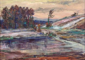 Landschaft - Karel Holec (1900 - 1968) - 1944