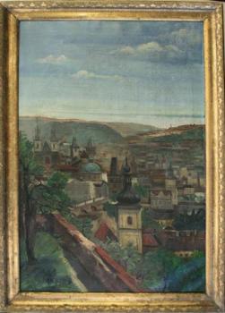 Blick auf die Stadt - 1926