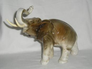 Porzellan Figur Elefant - 1960