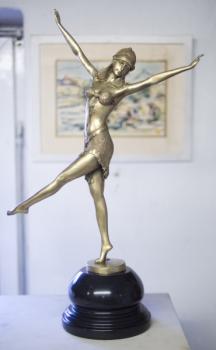 Tänzerin - Bronze, Marmor - 1960