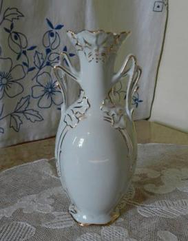 Vase aus Porzellan - weißes Porzellan - Royal Dux Czechoslovakia - 1930