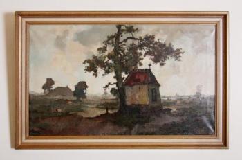 Landschaft - Holz, Leinwand - Henry Pauwels  - 1930