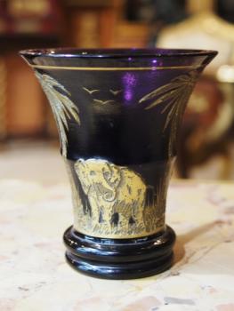 Vase - Glas, Gold - 1920