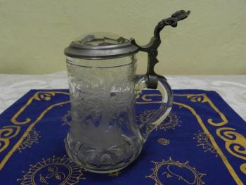 Gläserner Humpen - Glas - 1900