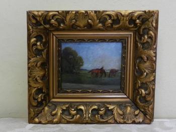 Gemälde - Holz, Glas - 1900