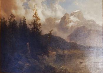 Berglandschaft - 1880